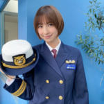 【画像あり】篠田麻里子、海上保安官の制服似合いすぎ！
