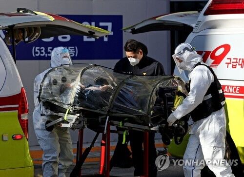 【韓国】新規感染5352人、死亡70人。感染爆発