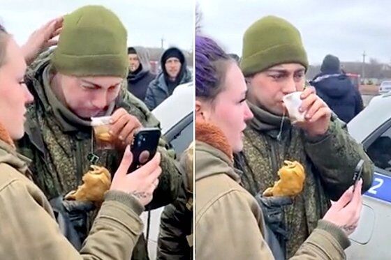 【彼も人なり】ウクライナ住民からパンと紅茶…涙を流す投降ロシア兵士