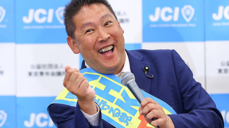 【NHK党】ガーシー当選に、立花党首「大勝利！」宣言　得票率２％超えも達成し政党要件満たす