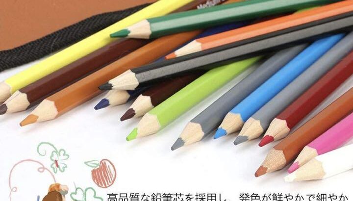 黒鉛筆が六角形で色鉛筆はなぜ丸い？