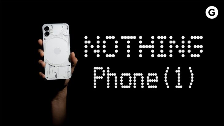 【透明スマホ】Nothing Phone (1)、 個性的な光るデザインが話題！すぐ画面割れそう…