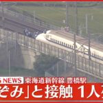 【事故】「のぞみ229号」と接触一人死亡！…東海道新幹線は運転再開