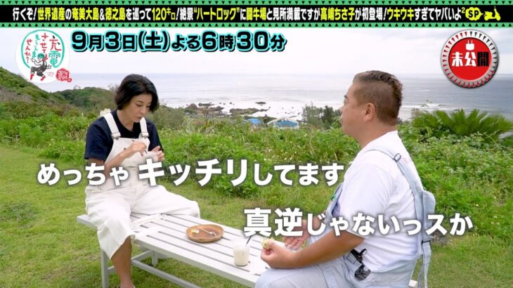 【TV】高嶋ちさ子、奄美大島をロケ先にリクエストした理由は！？＜充電させてもらえませんか＞