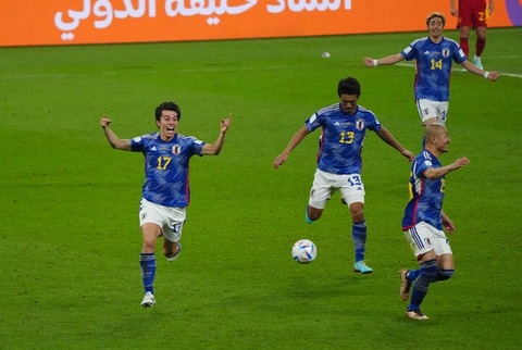 【サッカー/Ｗ杯】日本代表、決勝トーナメント進出！！　2022FIFAワールドカップ