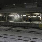 【衝撃】最強寒波恐るべし・・・京都駅前がとんでもない事に⁉