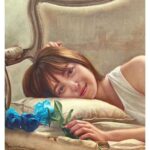 【芸能】佐々木希、画家・中島健太氏が自身モデルにした絵画を公開「なんて温もりを感じる優しい絵なんだろう。とても嬉しい」