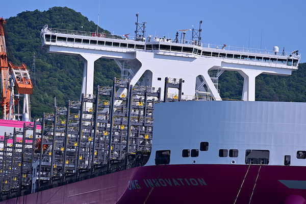 日系唯一の国際コンテナ船社が投入する「世界最大級」