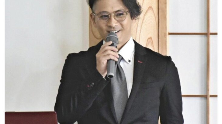 TOKIOの元メンバー山口達也さん福島県郡山市で講演
