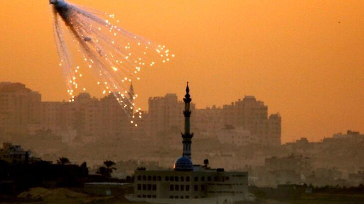ガザなど砲撃で白リン弾使用か　イスラエル軍、人権団体が確認