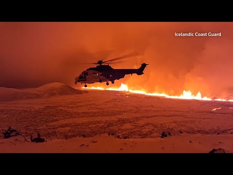 【注目】アイスランド火山の噴火が継続中、住民避難の状況は？