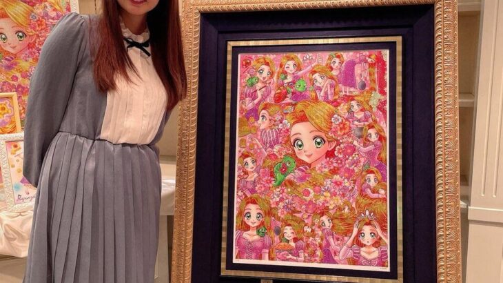 【芸能】中川翔子　自身が手がけた特別アートが衝撃の値段『1985万円』で販売中　「警備員さんが立ってるそうです！ひい！」